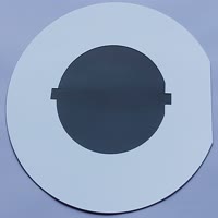 6″ Si wafer with 3″ pocket