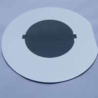 6″ Si wafer with 3″ pocket