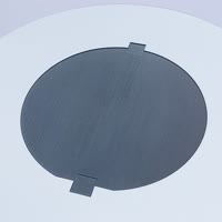 6″ Si wafer with 3″ pocket